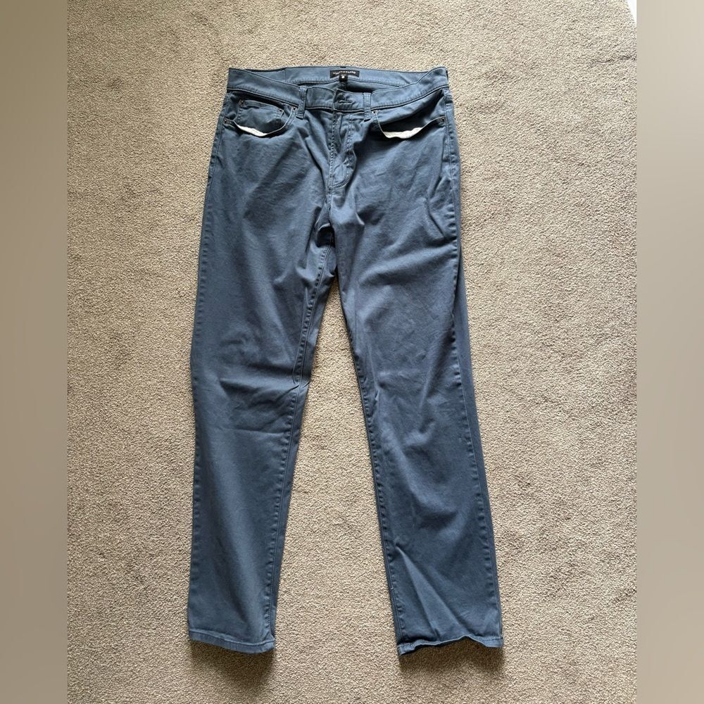 Lucky Brand Men's Dark Blue Slim Straight Jeans